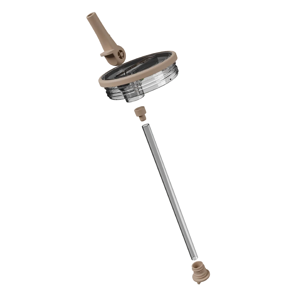 HydroJug Removable Traveler Lid 40oz Autumn Oak