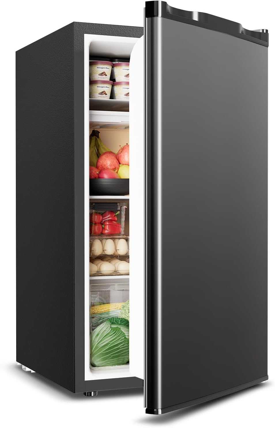 Feelfunn Mini Fridge with Freezer