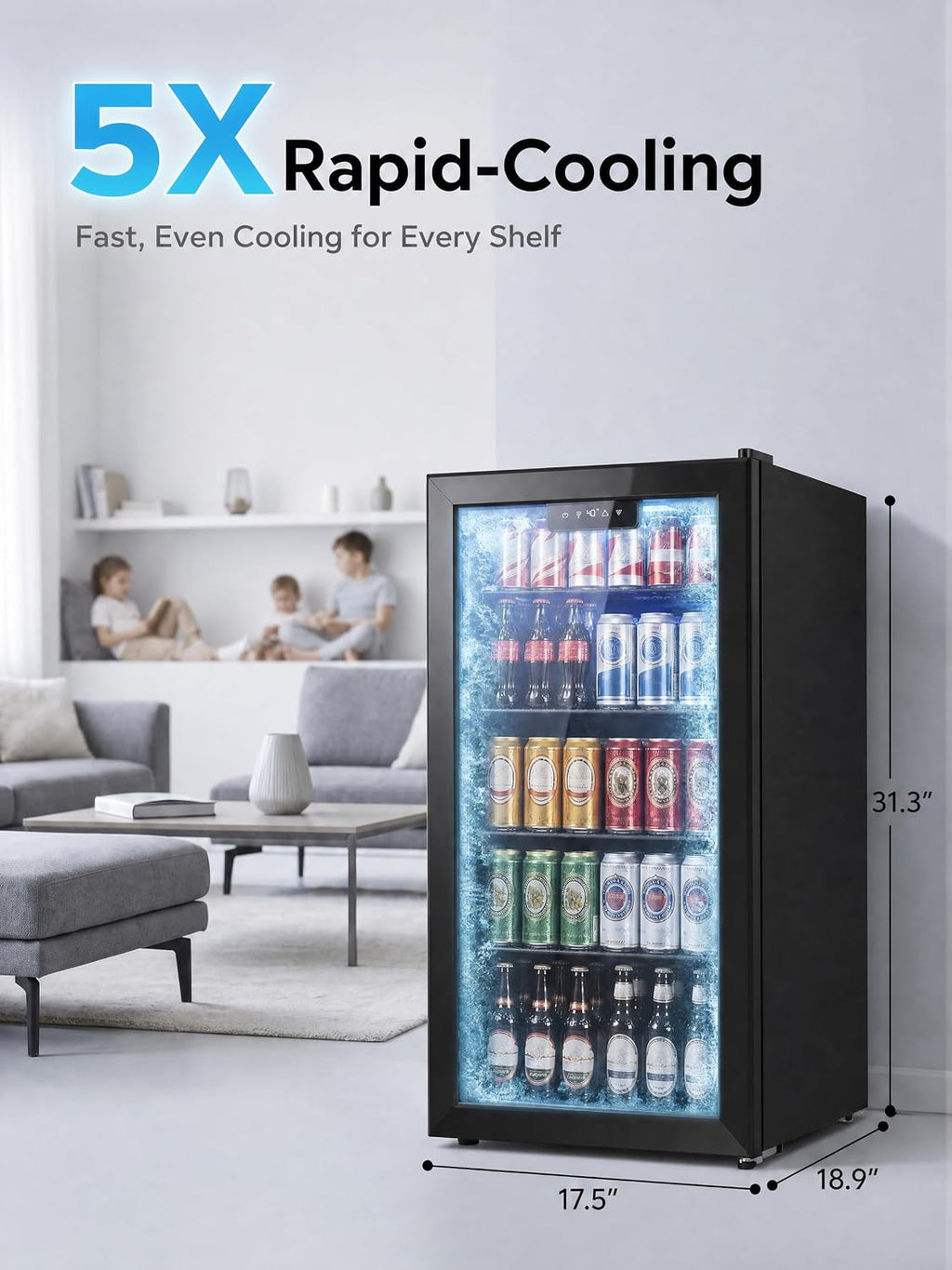 Icyglee Beverage Refrigerator and Cooler