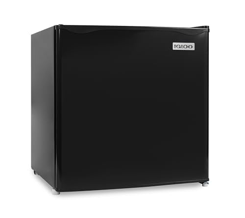 Igloo 1.6 Cu. Ft. Black Single Door Compact Refrigerator