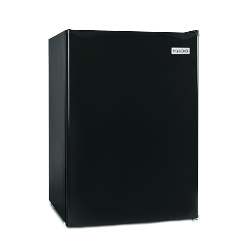 Igloo 2.6 Cu. Ft. Black Single Door Compact Refrigerator