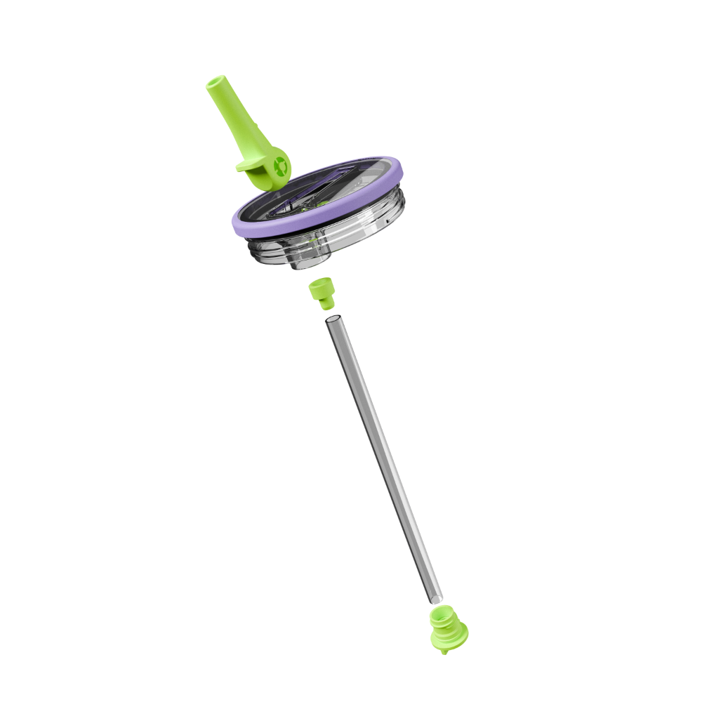 HydroJug Removable Traveler Lid 40oz Lime Rickey